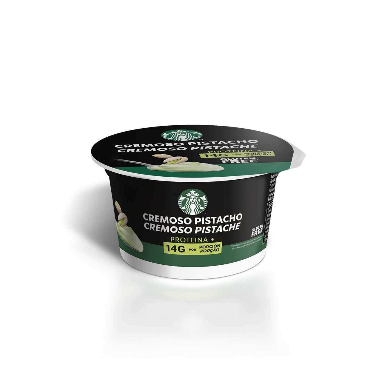 Iogurte de pistáchio e proteína