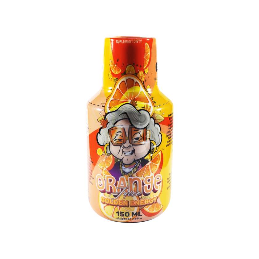 Shot Babcia Marysia Orange Juice Golden Energy 150 ml