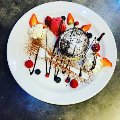 Lava Cake so zmrzlinou /1,3,7/