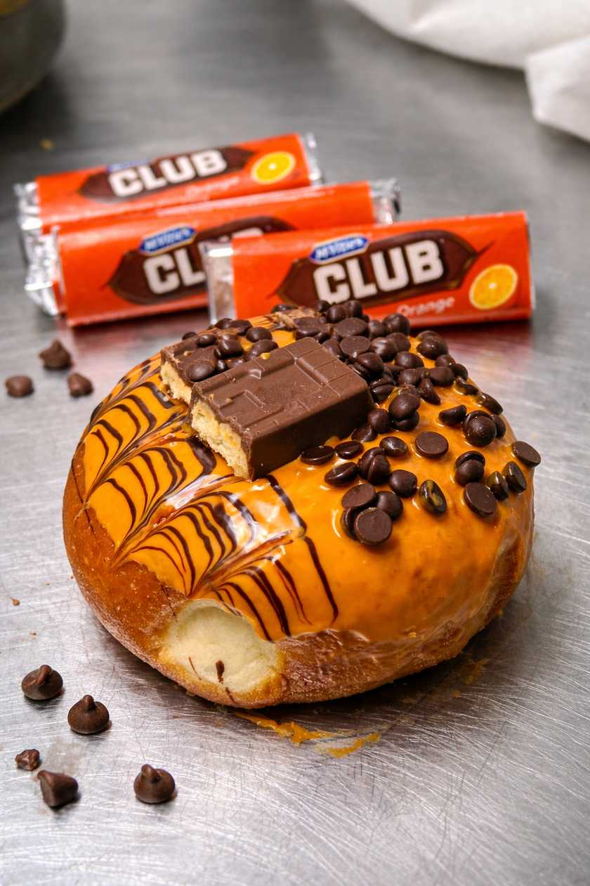 Club Orange Special doughnut ๐งก๐ ( Limited edition )