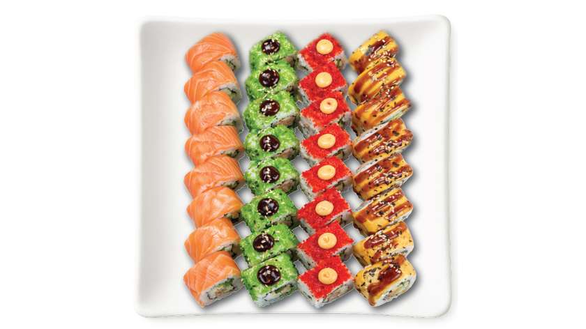 "ФУЗИОН" суши сет 32 шт. НОВИНКА!!!