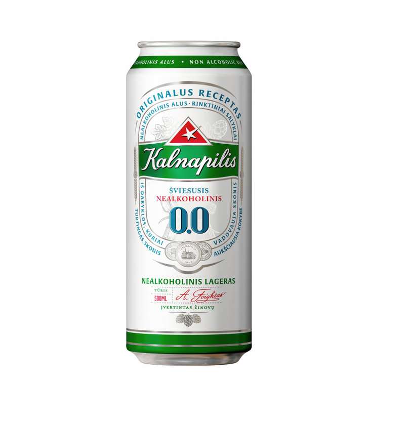 Nealkoholinis KALNAPILIO alus, 500 ml