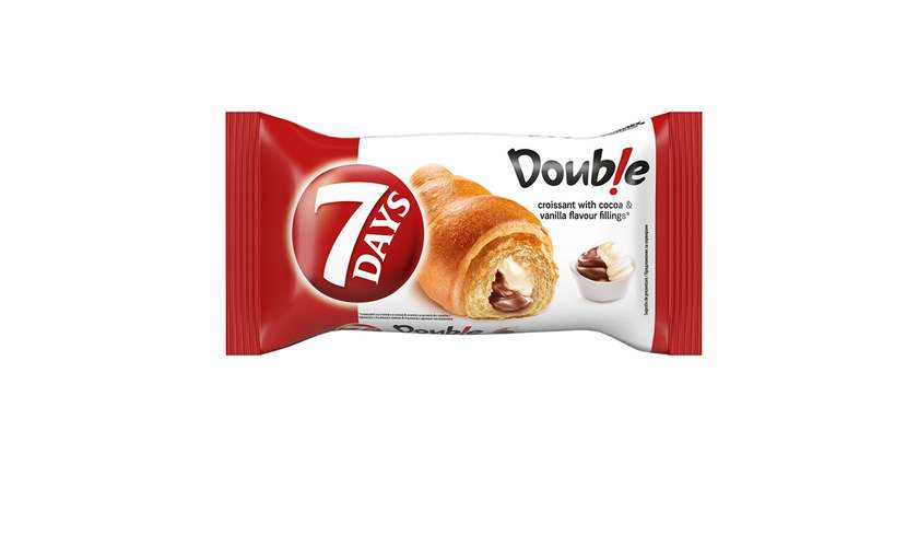 Raguolis 7DAYS su kakavos ir vanilės skonio įdaru, 60g