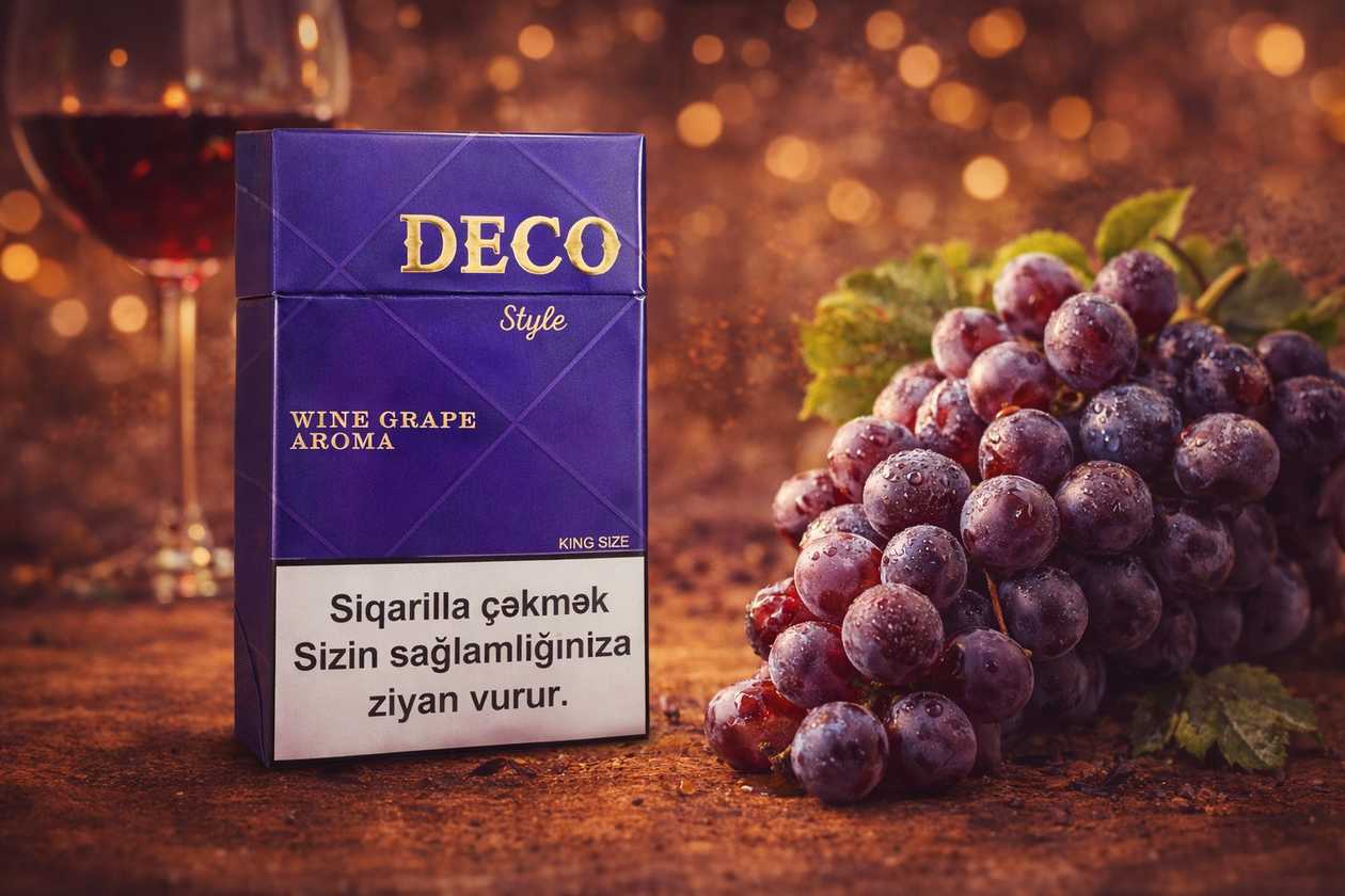 Deco Wine Grape Aroma Siqarilla - Şərab Üzümü