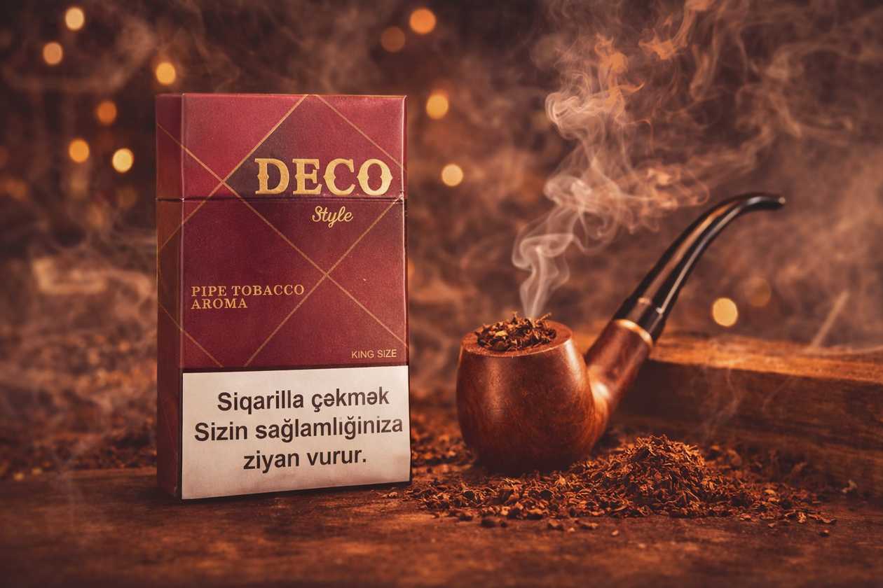 Deco Pipe Tabacco Aroma Siqarilla - Tənbəki Tütünü