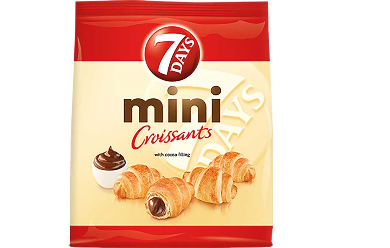 Raguoliai 7DAYS MINI su kakavos skonio įdaru, 185 g