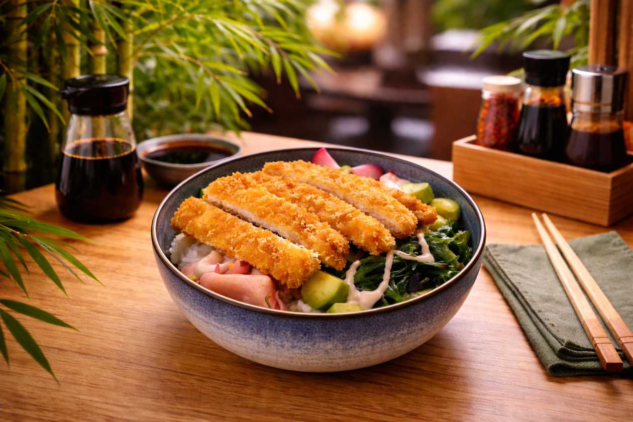 Poké Chicken in Tempura