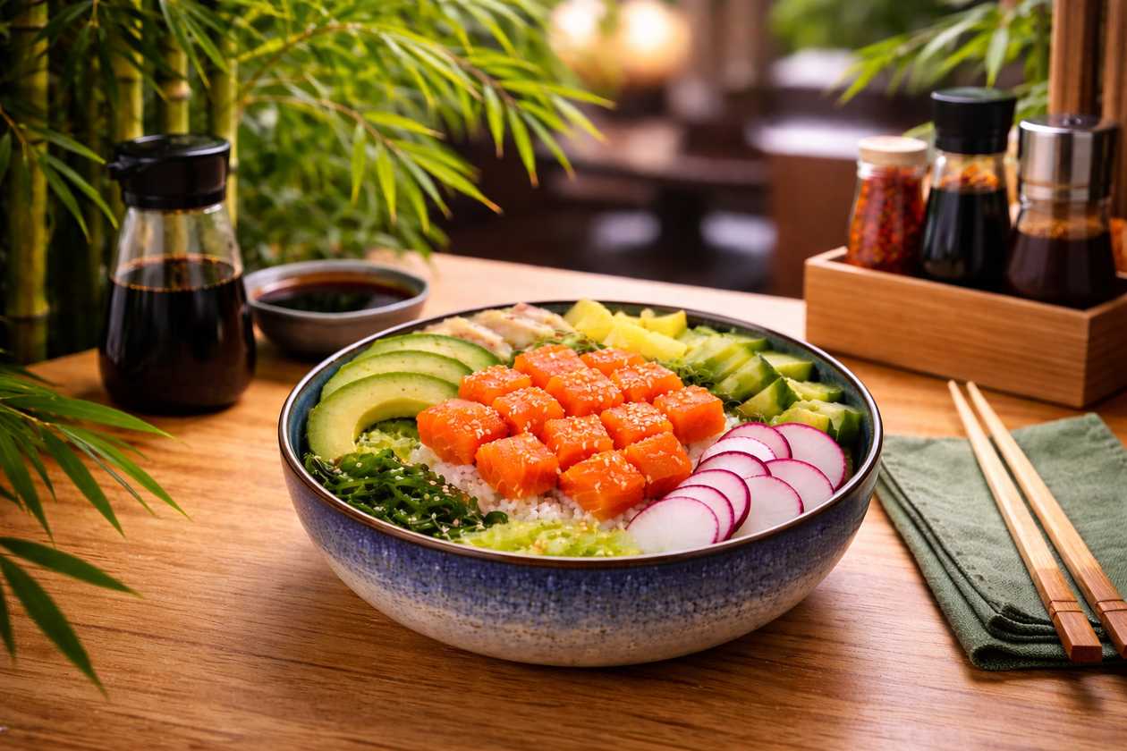 PK01. Poke salmon