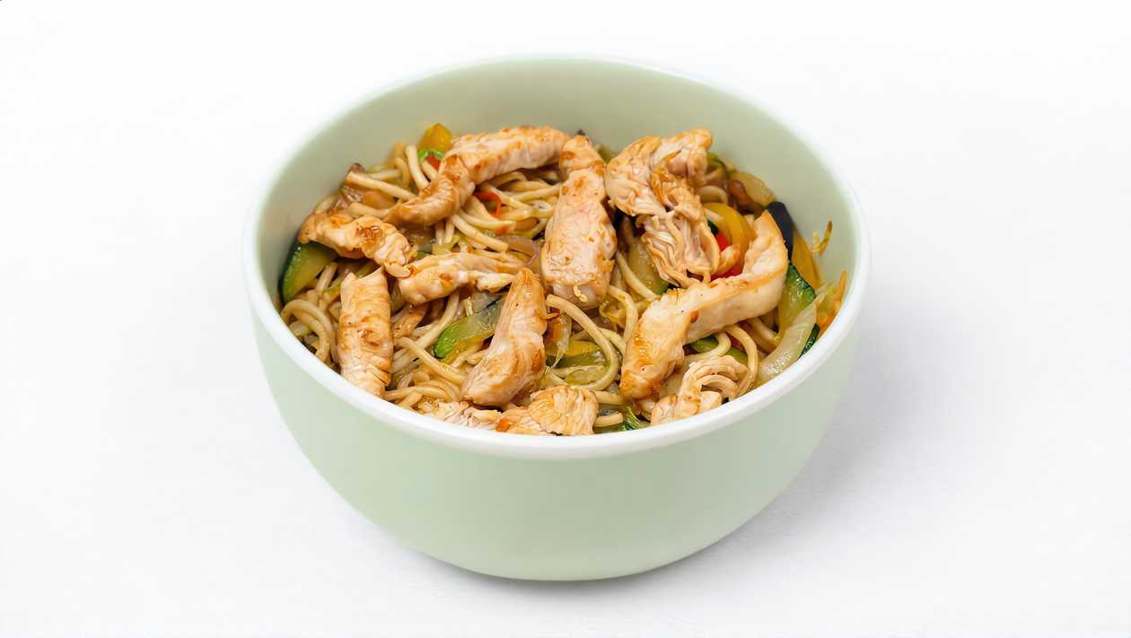 520.Wok with Chicken