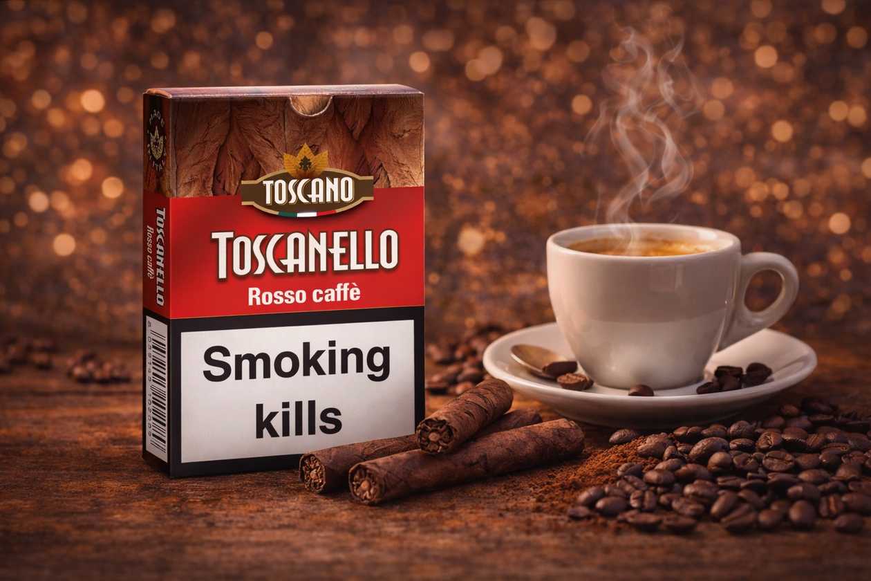 Toscanello Rosso Caffè (Qovrulmuş Kofe + Kakao)