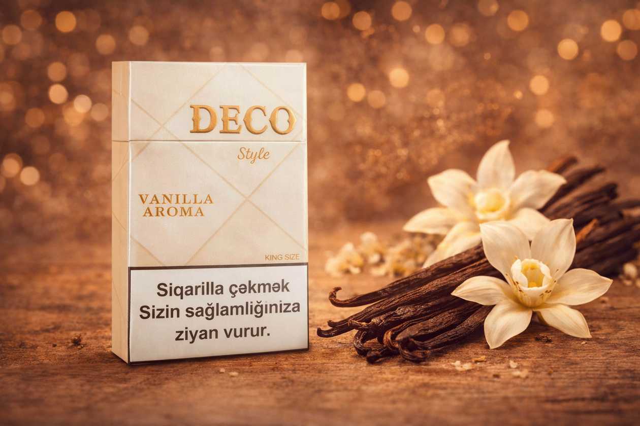 Deco Vanilla Aroma Siqarilla - Vanilla