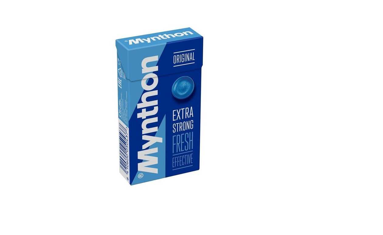 Pastilės MYNTHON, 34 g