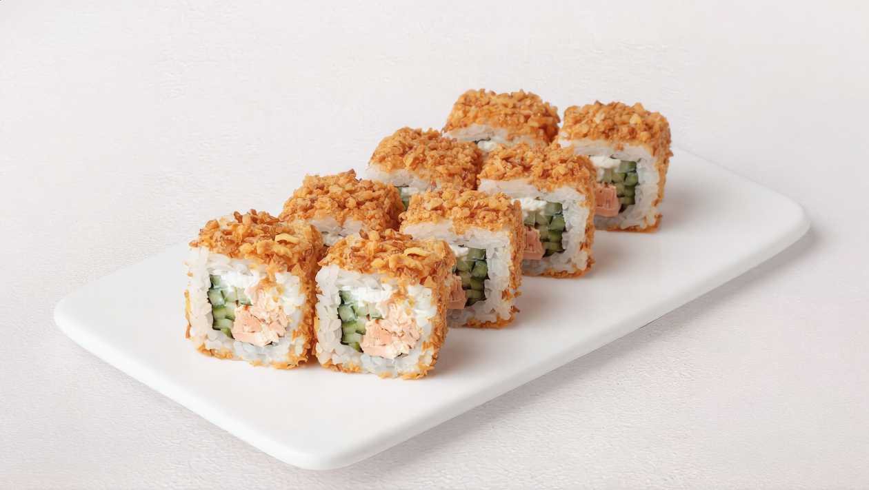 Crunch Sake Maki 16 pcs