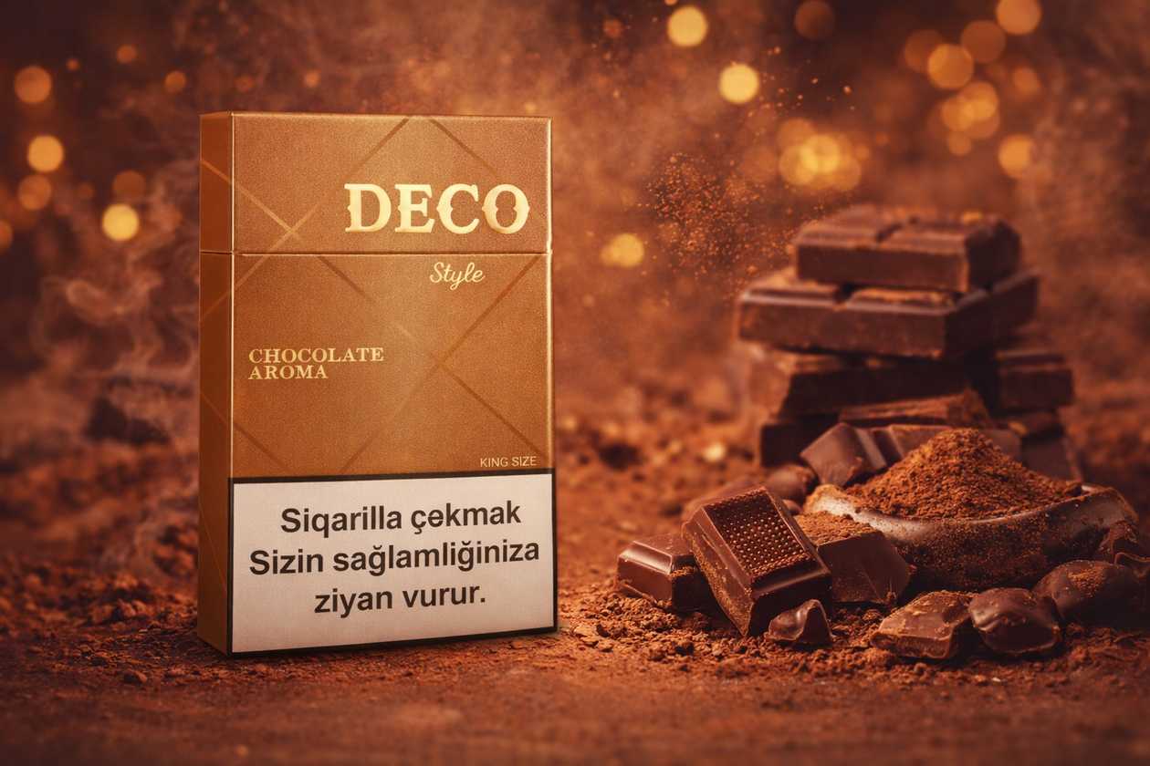 Deco Chocolate Aroma Siqarilla - Şokolad