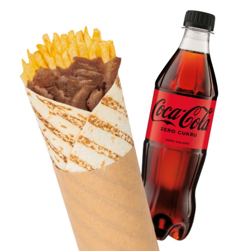 Fryt Rollo Kebap + napój