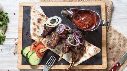 Lamb Rack Shashlik