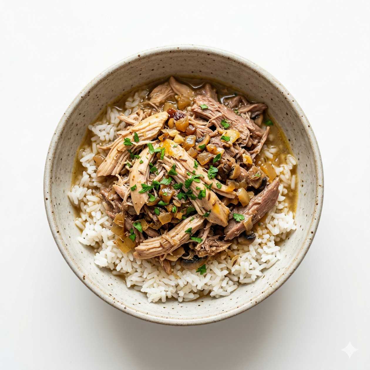 12. Voňavé a Křehké Kuře a Kachna s Rýží