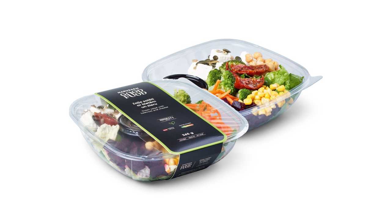Green salad with beetroot and cheese 265 g