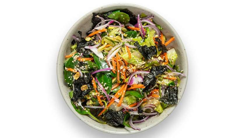 Asian carrot and cucumber salad