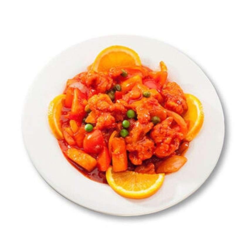 47. Sweet and sour chicken