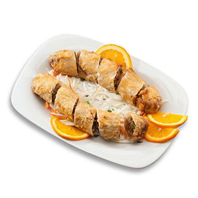 18. Spring rolls with vegetables