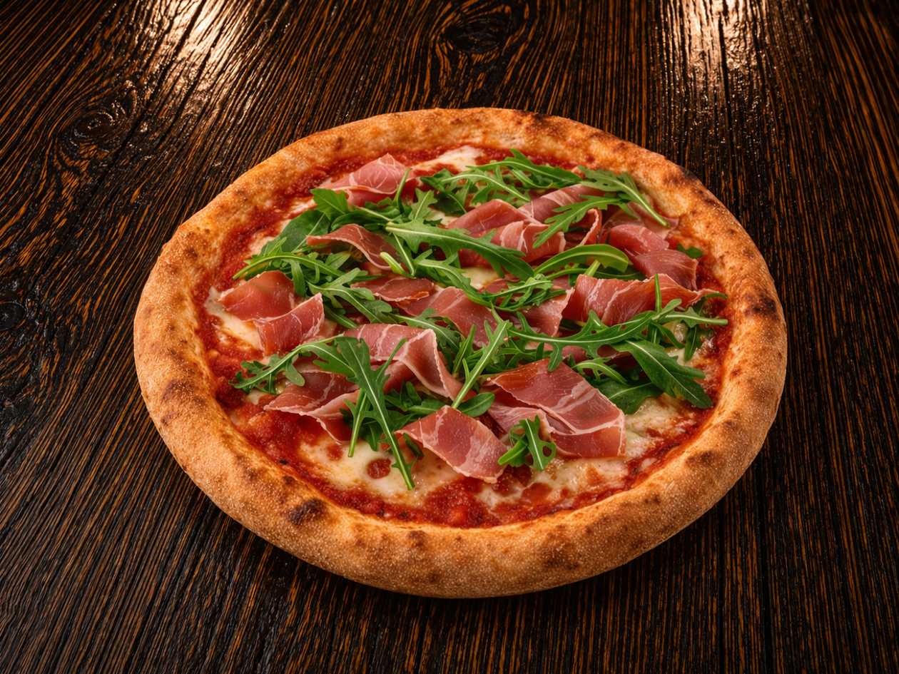 35. Con prosciutto crudo e' rucola
