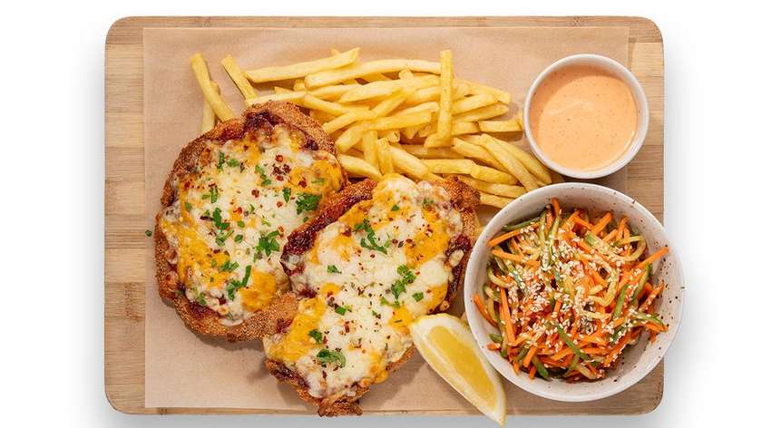 Chicken „Chili cheesy Milanese“