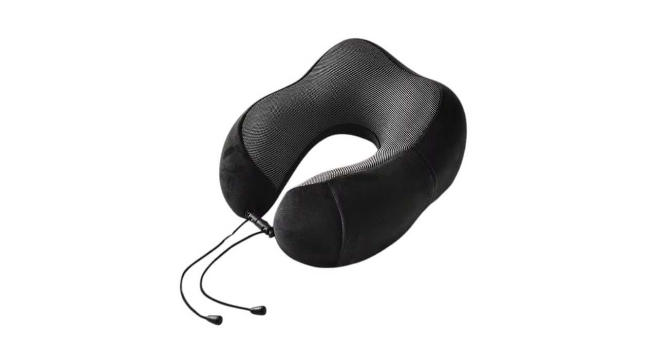 Neck Pillow, Black (Pocket), 1111111111496