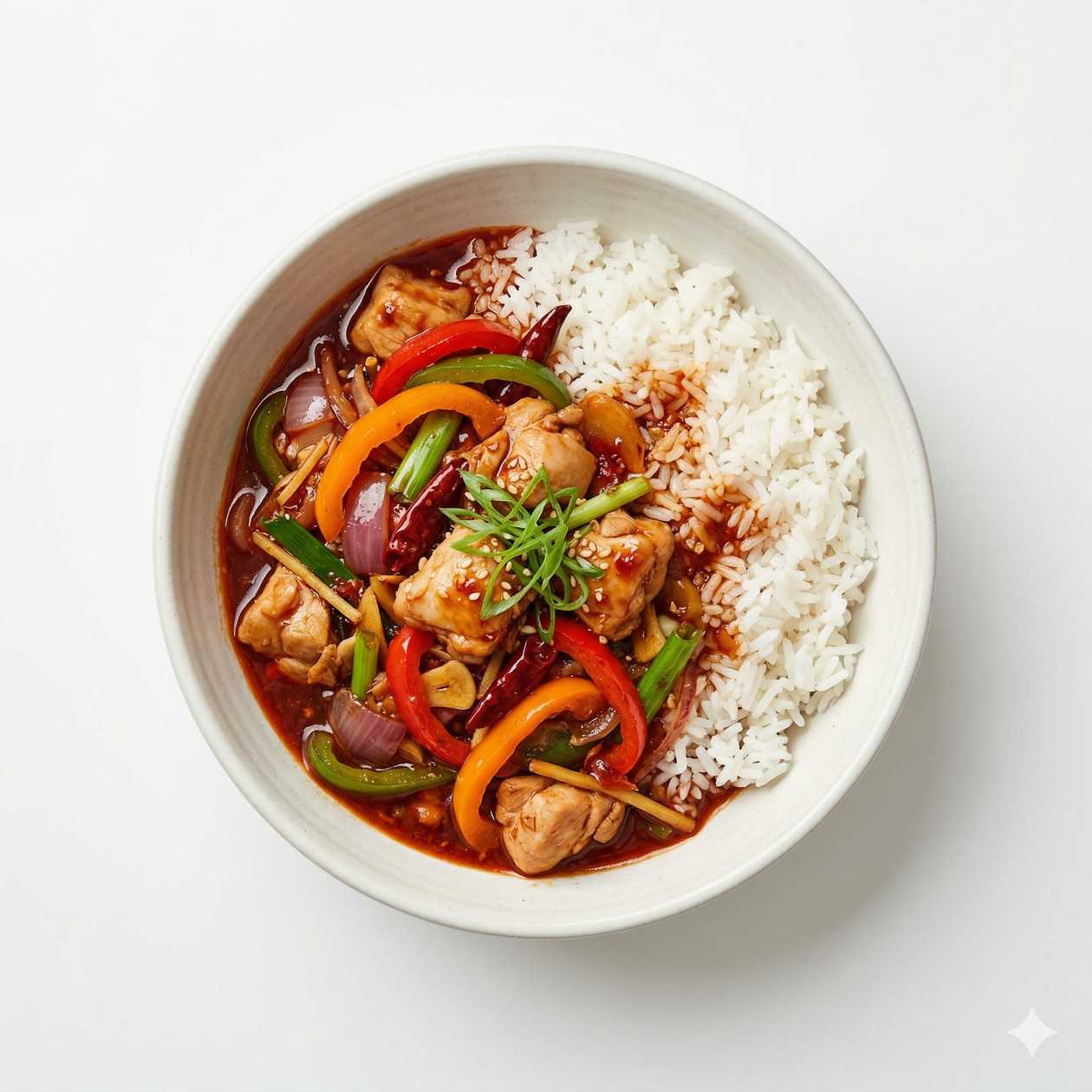 7. Osm Pokladů v Pálivé Omáčce s Rýží