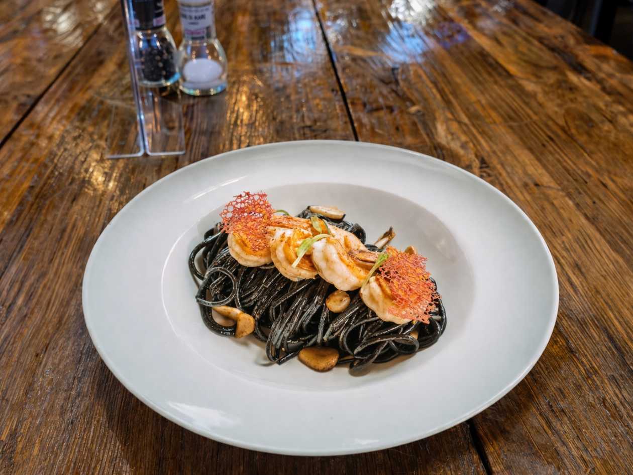 53. Spaghetti nero di seppia