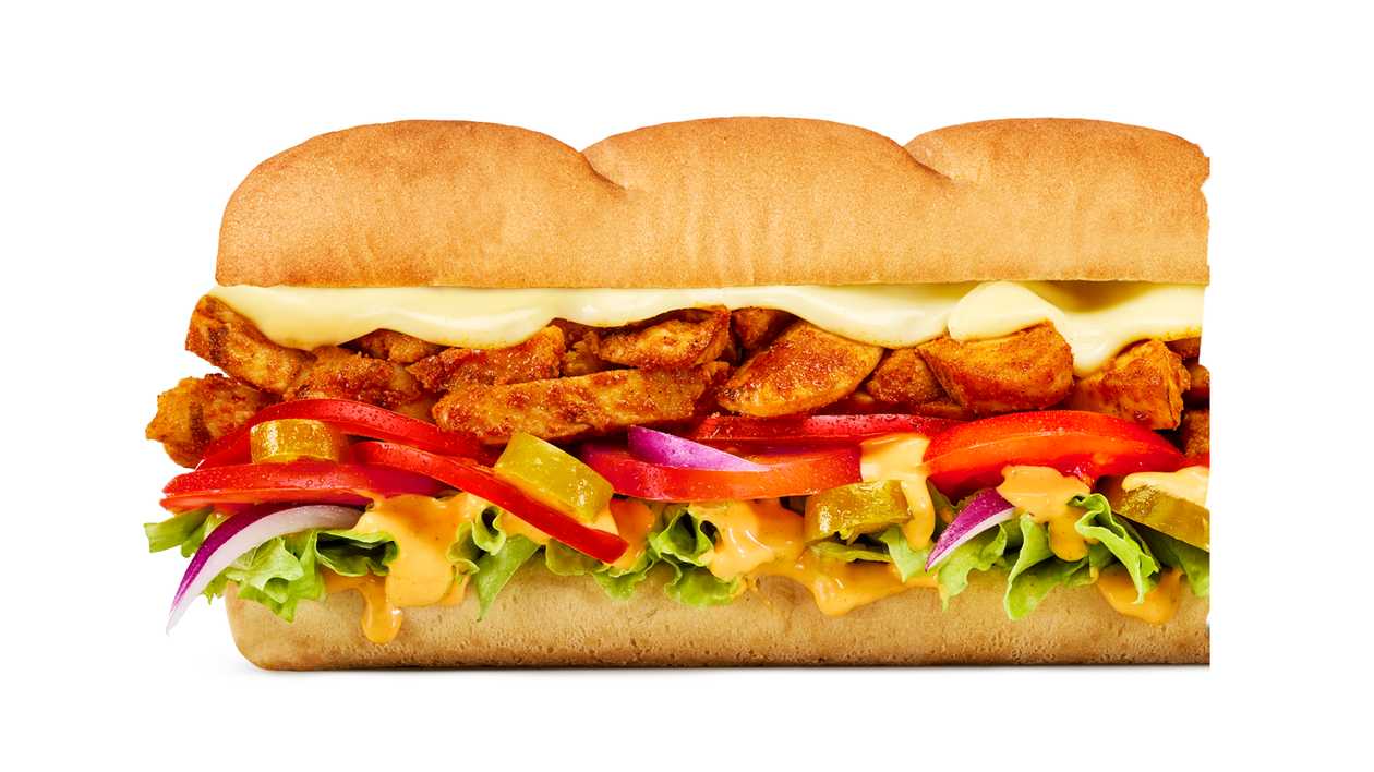 Sub 15cm Kurczak Fajita