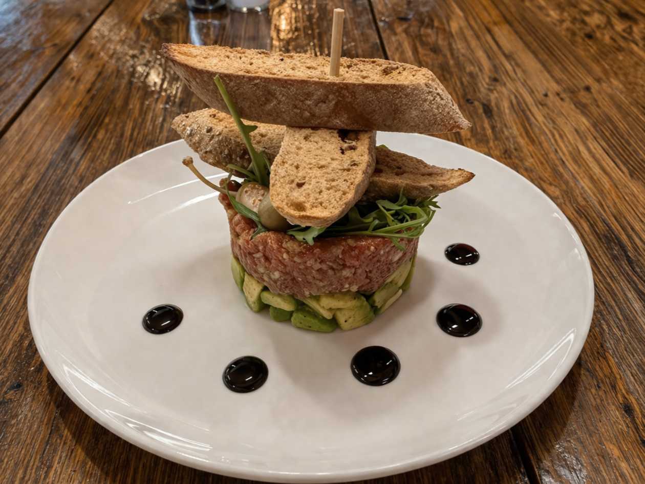 1. TARTARE DI MANZO