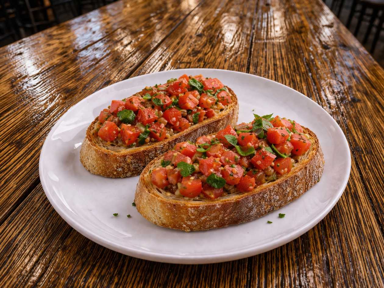 5. Bruschetta pomodoro