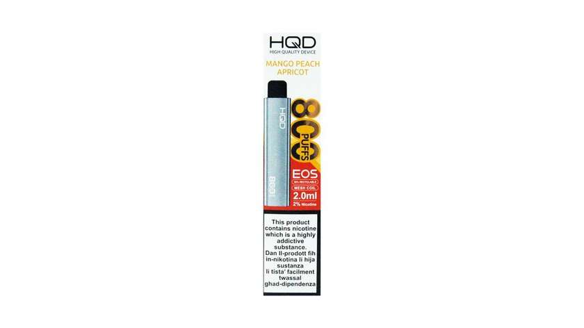 HQD Mango Peach Apricot 800Puffs