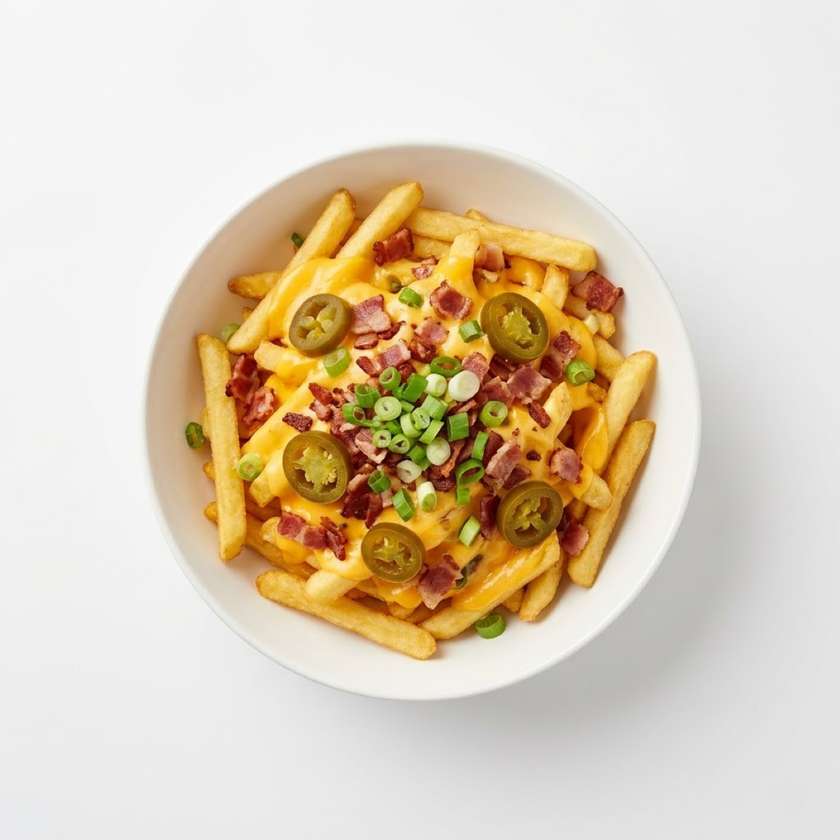 Cheddar fries