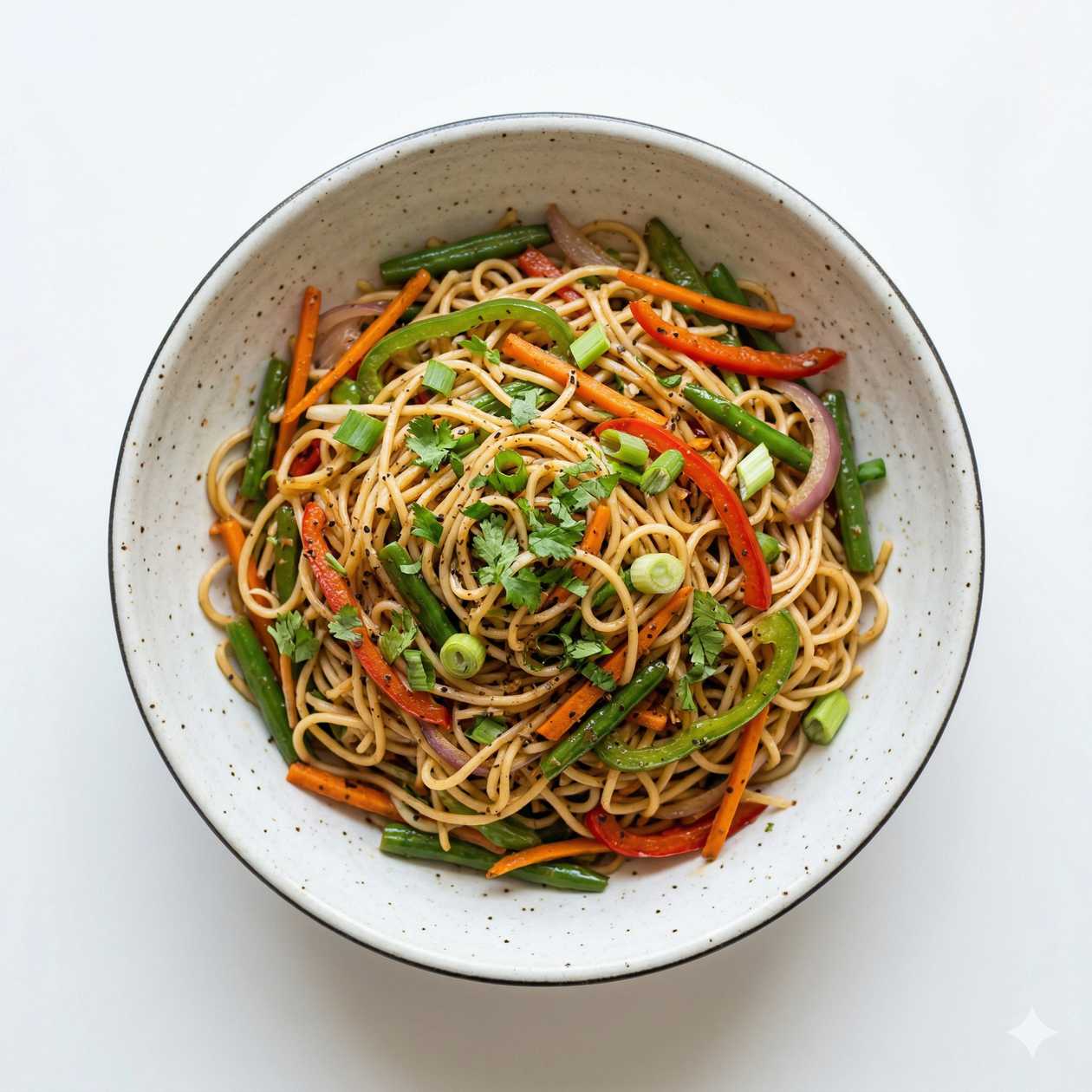 Veg Hakka Noodles