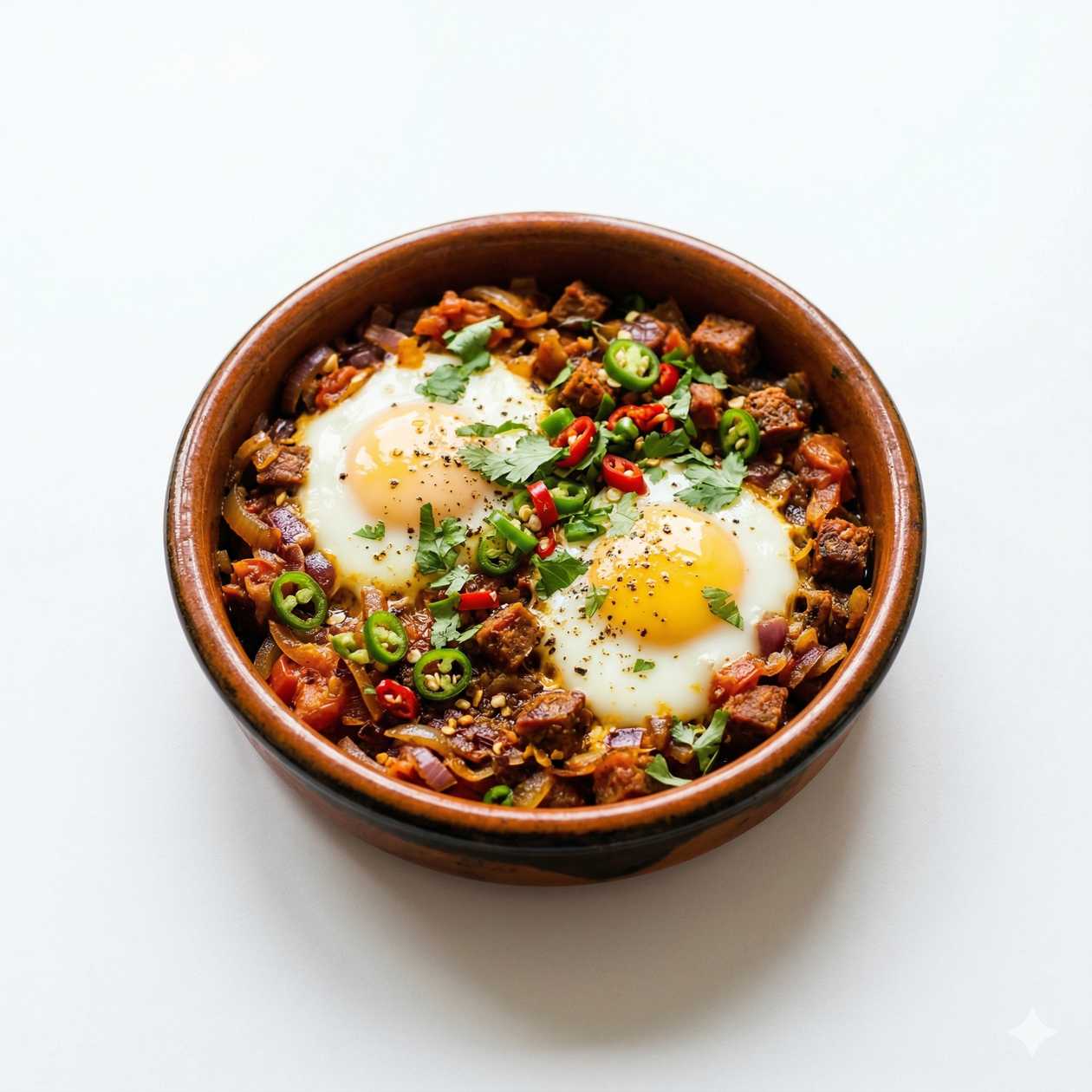 Chilli Egg a la Cave