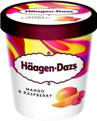 Häagen-Dazs Mango & Raspberry 465ml
