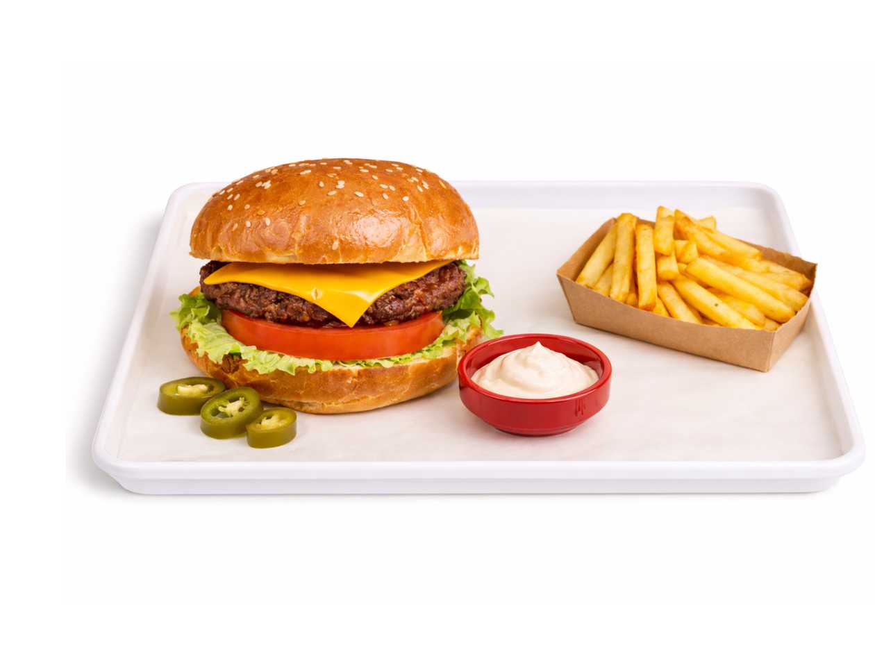 Meksikan burger ət ilə 🌶️🌶️