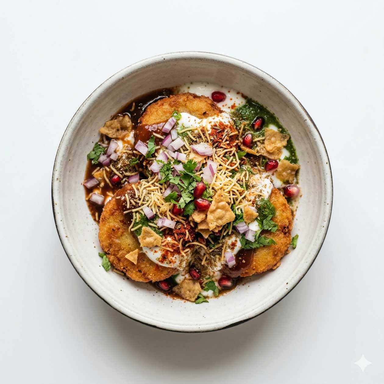 Aloo Tikki Chaat