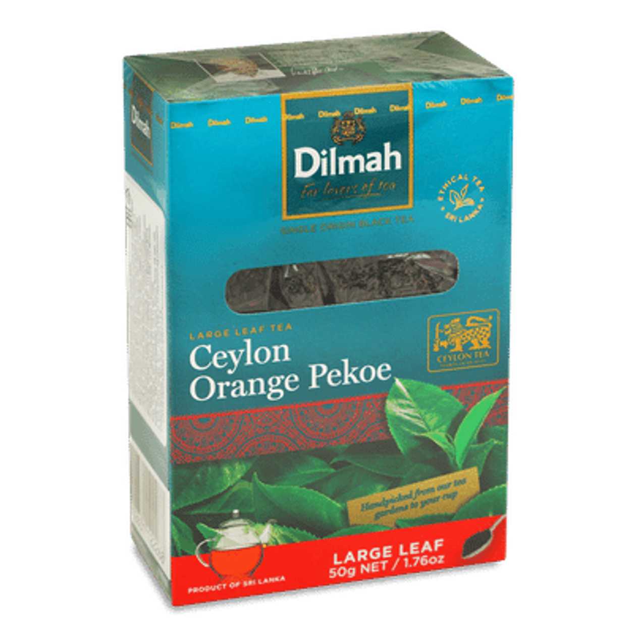 Чай чорний Dilmah великолистовий (50г)