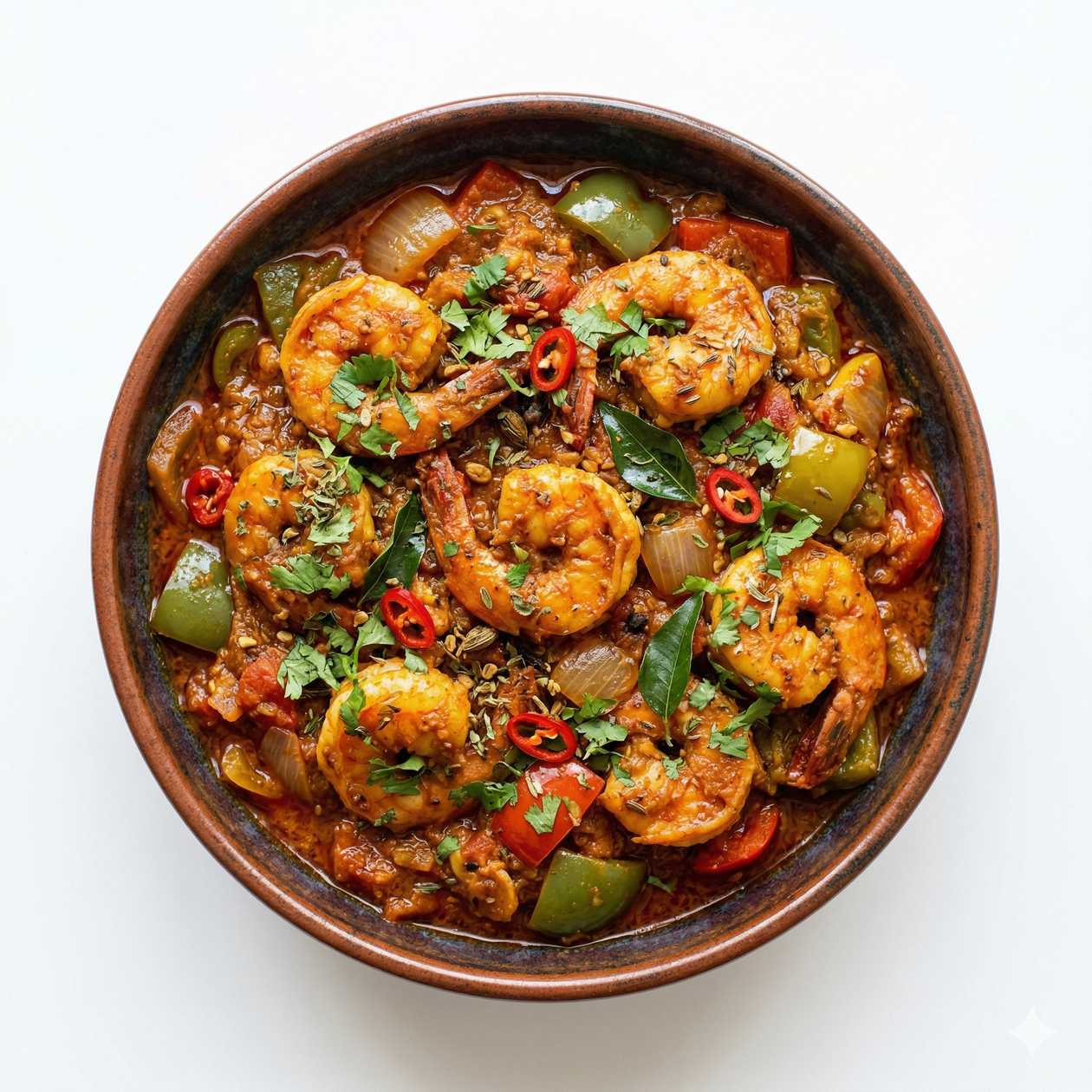 Kadai Prawns