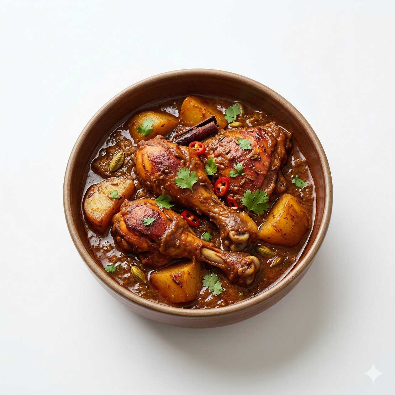 Home Style Chicken Curry On Bone