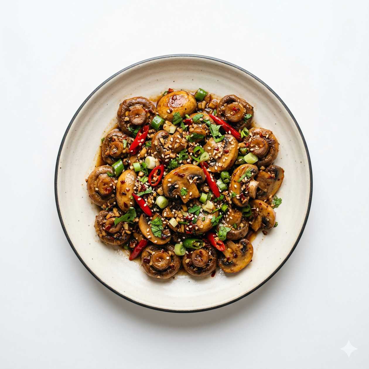 Chilli Garlic Mushroom