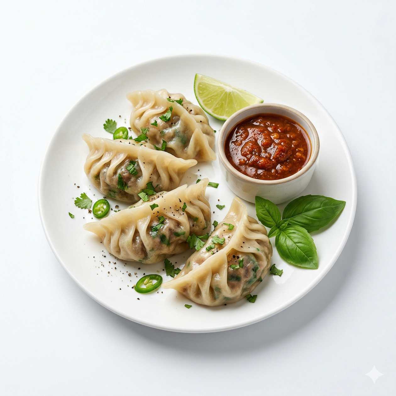 Lamb Basil Dumpling