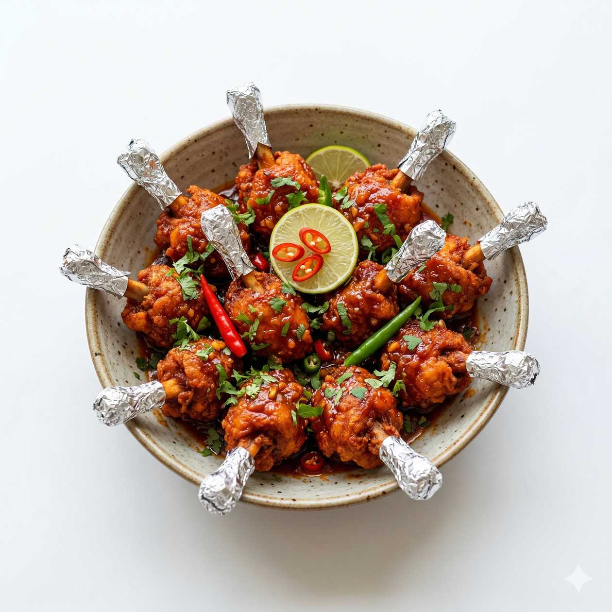 Schezwan Chicken Lollipop