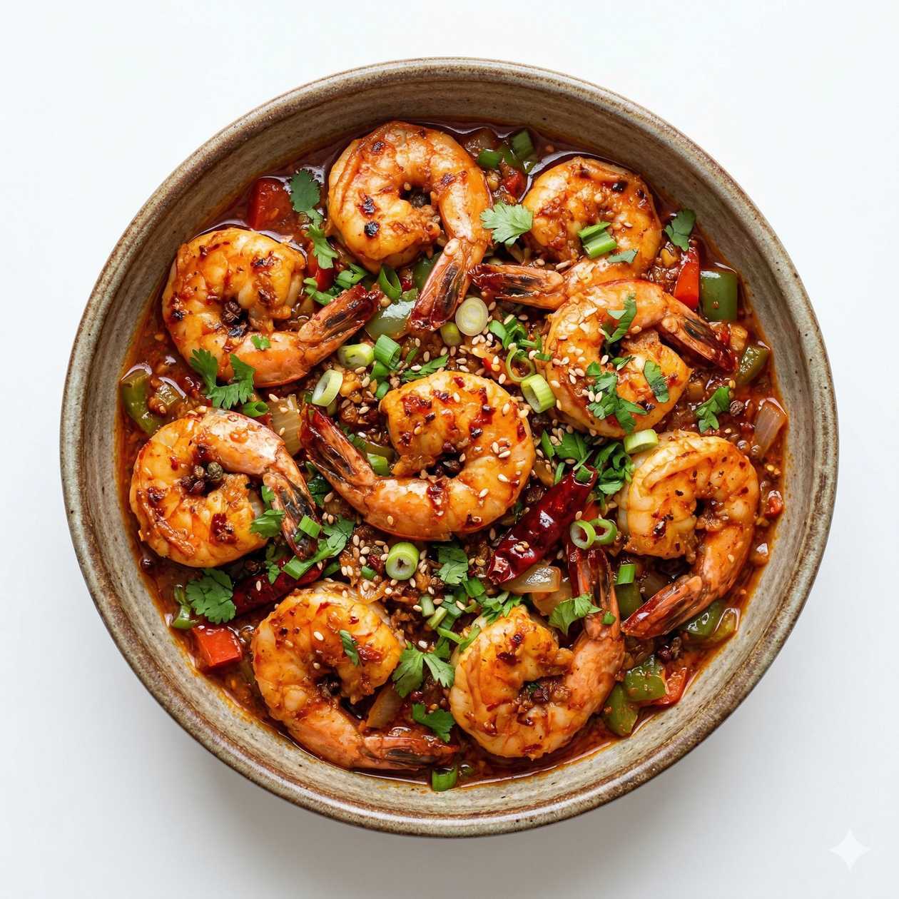 Schezwan King Prawns