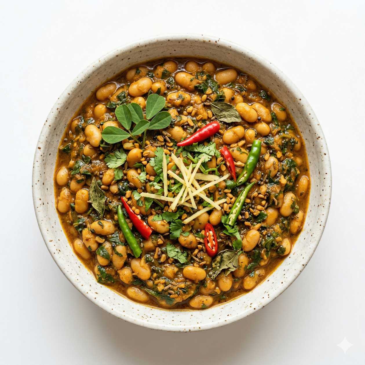 Mari Methi Baked Beans