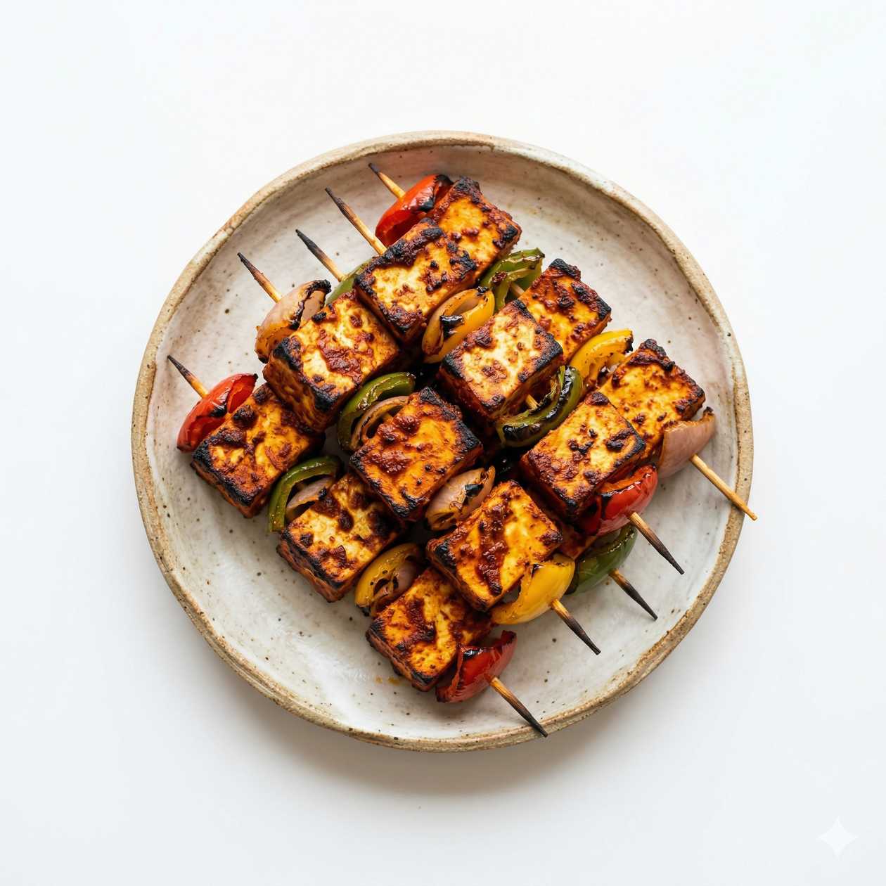 Choice of Paneer Tikka. Picture is illustrative.