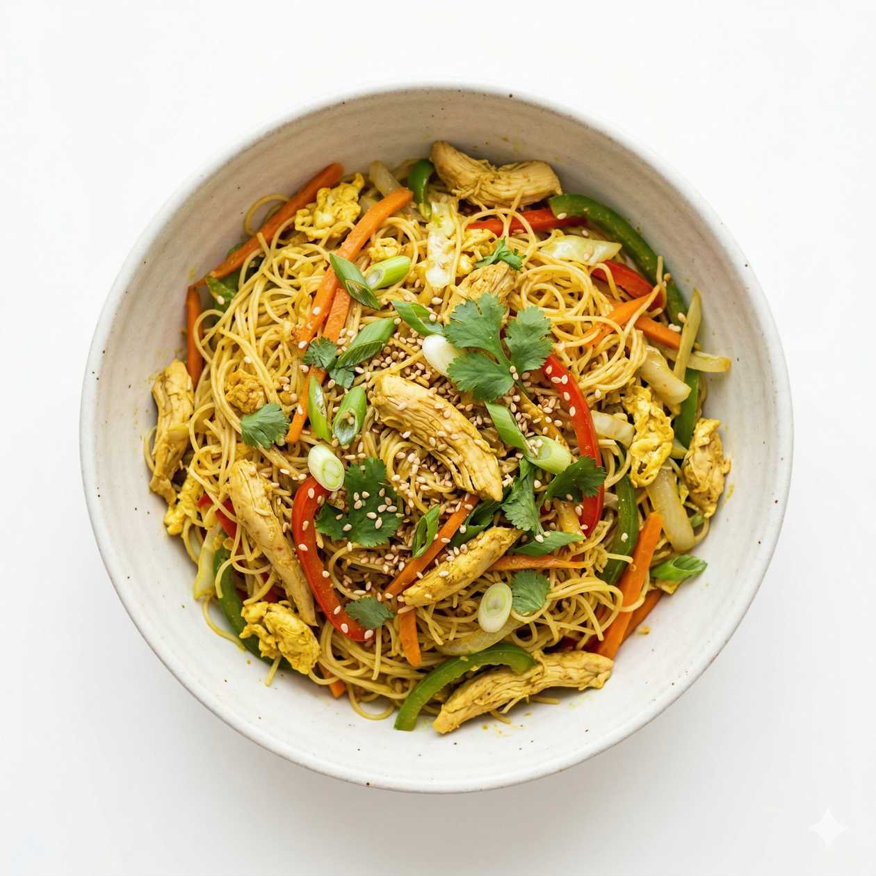 Chicken Singapore Noodle